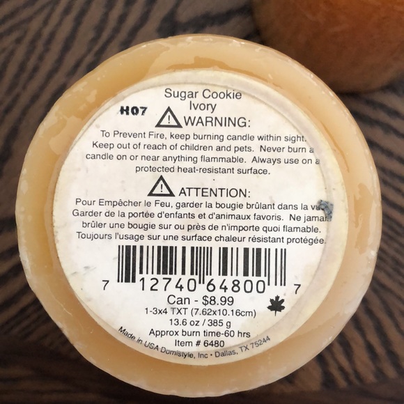 🌴3 for $15🌴Sugar Cookie candles - Picture 4 of 6
